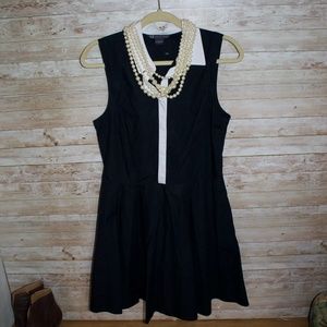Armani Exchange Button Up Collared Dress